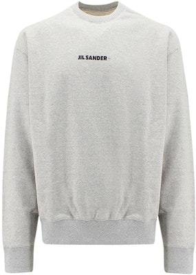 JIL SANDER 男款灰色Logo印花圓領長袖上衣 SS23 系列。 J47GU0001J20010052 Buy JIL SANDER 男款灰色Logo印花圓領長袖上衣 SS23 系列。 J47GU0001J20010052