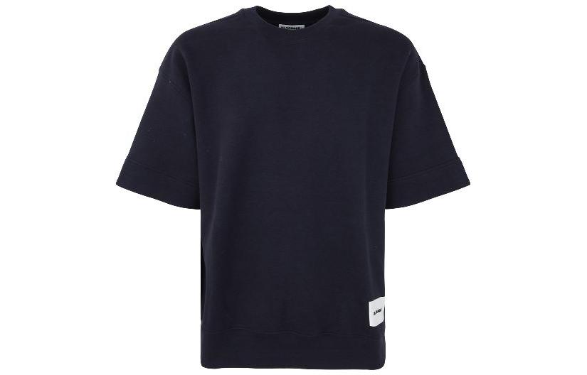 Jil Sander SS23 Navy Blue  Logo Crewneck T-Shirt J47GC0110-J20039-402