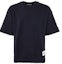 Order 吉尔·桑德 SS23 海军蓝标志圆领T恤 J47GC0110-J20039-402