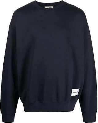 Jil Sander SS23 Sweater Pria Navy Blue Lengan Panjang Crewneck J47GU0104-J20039-402 Buy Jil Sander SS23 Sweater Pria Navy Blue Lengan Panjang Crewneck J47GU0104-J20039-402