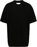 Jil Sander SS24 Black Loose Fit Letter Print Crew Neck T-Shirt. J61GC0002J20086-BLACK Jil Sander SS24 Black Loose Fit Letter Print Crew Neck T-Shirt. J61GC0002J20086-BLACK