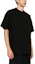Purchase Jil Sander SS24 Kaos Hitam Longgar Cetak Huruf Leher O. J61GC0002J20086-BLACK