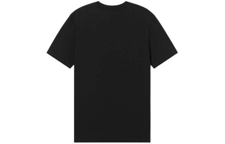 Lookbook 吉尔桑达 SS24 黑色蘑菇印花宽松版型圆领T恤。 J47GC0142-J20150-BLACK