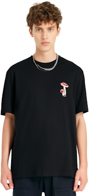 ジルサンダー SS24 ブラック マッシュルームプリント リラックス Tシャツ J47GC0142-J20150-BLACK Purchase ジルサンダー SS24 ブラック マッシュルームプリント リラックス Tシャツ J47GC0142-J20150-BLACK