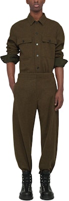 Jil Sander SS24 Brown Relaxed Fit Long Sleeve Shirt with Chest Pocket. J47DL0131J40182-BROWN Lookbook Jil Sander SS24 Brown Relaxed Fit Long Sleeve Shirt with Chest Pocket. J47DL0131J40182-BROWN