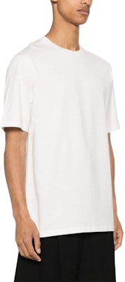 JIL SANDER SS24 Optical White Letter Graphic Crewneck T-Shirt. J21GC0161J46219-WHITE Shop JIL SANDER SS24 Optical White Letter Graphic Crewneck T-Shirt. J21GC0161J46219-WHITE