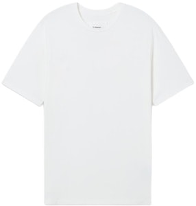 吉尔桑达 SS24 白色棉质长袖T恤 字母印花设计 J22GC0173-J46219-WHITE Order 吉尔桑达 SS24 白色棉质长袖T恤 字母印花设计 J22GC0173-J46219-WHITE