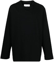 JIL SANDER SS24 黑色彈性針織長袖圓領上衣 男款 J22GC0167J20017-BLACK Order JIL SANDER SS24 黑色彈性針織長袖圓領上衣 男款 J22GC0167J20017-BLACK