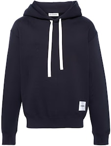 JIL SANDER SS24 Biru Tua Logo Patch Hoodie Pullover. J47GU0105J20039-BLUE Buy JIL SANDER SS24 Biru Tua Logo Patch Hoodie Pullover. J47GU0105J20039-BLUE