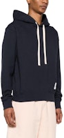 JIL SANDER SS24 Biru Tua Logo Patch Hoodie Pullover. J47GU0105J20039-BLUE Shop JIL SANDER SS24 Biru Tua Logo Patch Hoodie Pullover. J47GU0105J20039-BLUE