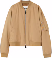 Order Jil Sander SS24 寬鬆版長袖拉鍊外套 - 駝棕色 J22BN0241J40002-BROWN