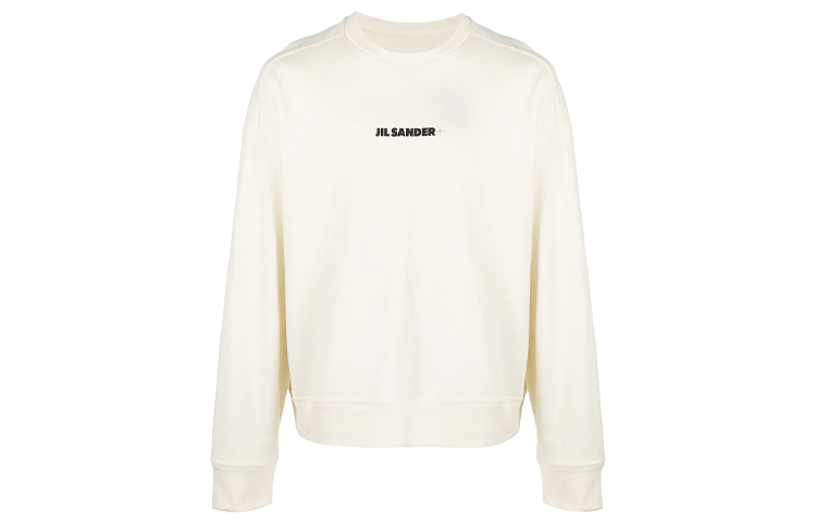 Order Sudadera Blanca JIL SANDER con Logo Bordado. JPUS707532MS248608-102