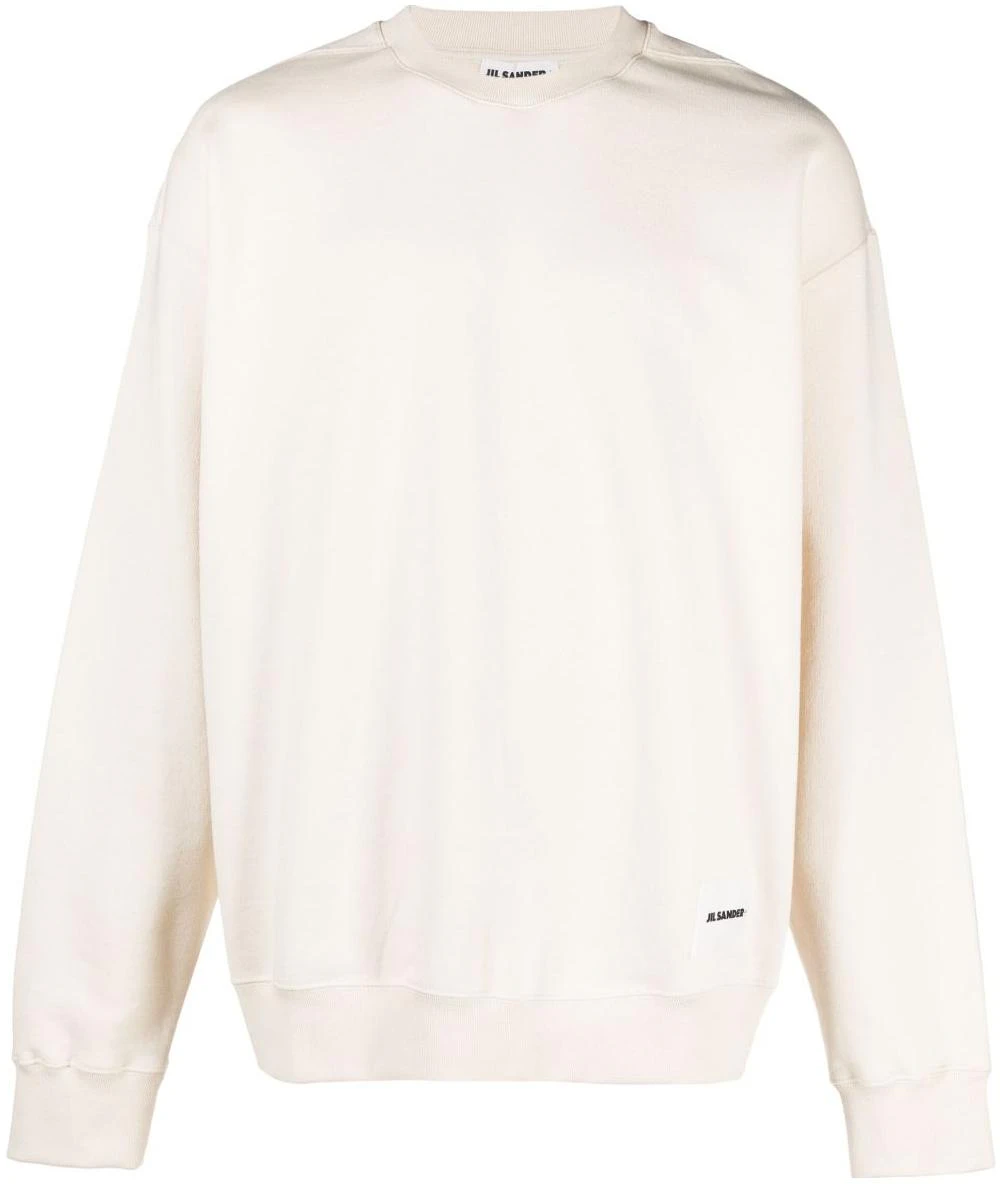 jil-sander-white-solid-color-crewneck-sweatshirt-j47-gu-0104-j20010