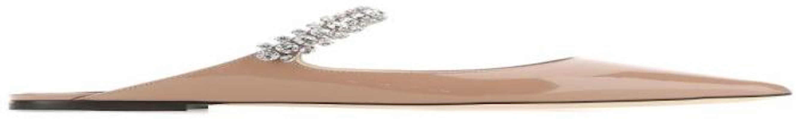 Jimmy Choo 驼色 PRE_BINGFLATPAT 芭蕾粉色,61 Shop Jimmy Choo 驼色 PRE_BINGFLATPAT 芭蕾粉色,61