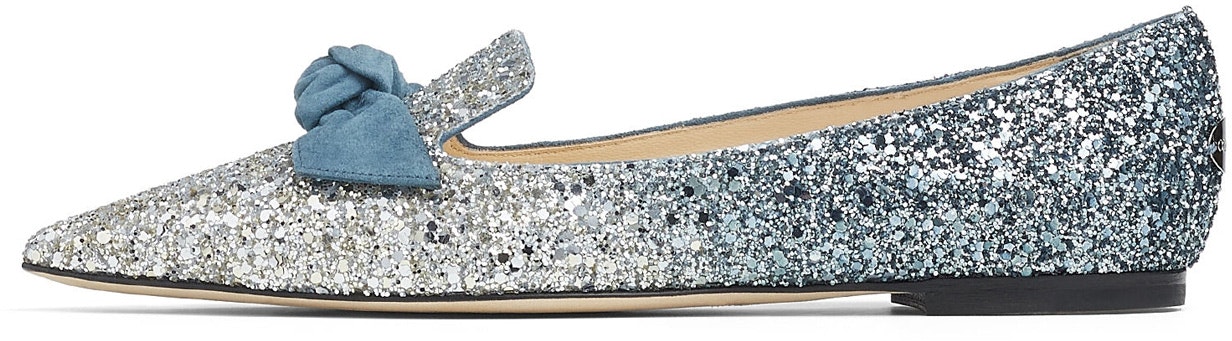 jimmy-choo-silver-flame-glitter-gradient-with-dark-blue-pointed-flats-gabie-flat-silver-dusk-blue