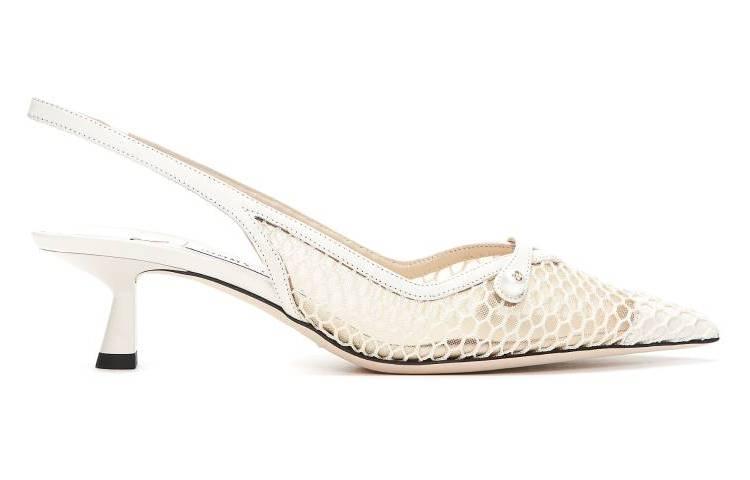 Buy Jimmy Choo 白色高跟鞋62号 AMITA45NH