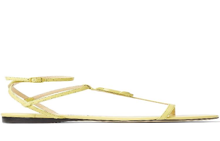 Buy Jimmy Choo Alodie Flat 'Black Sunbleached' ALODIE-FLATNPASUNBLEACHED