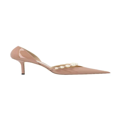 Jimmy Choo Aurelie 85 'Ballet Pink White'