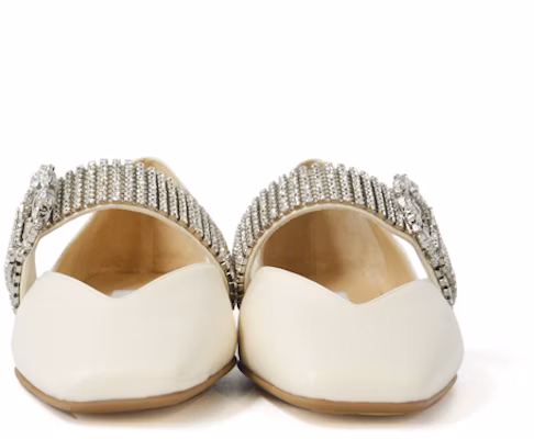 JIMMY CHOO 2021 秋冬義大利女士白色平底鞋 Shop JIMMY CHOO 2021 秋冬義大利女士白色平底鞋