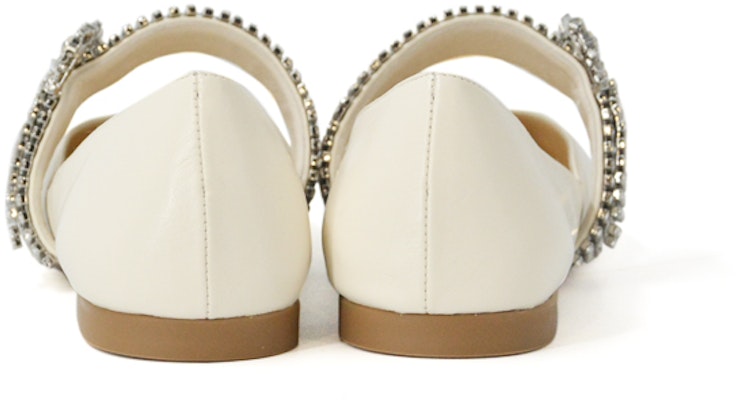 JIMMY CHOO 2021 秋冬義大利女士白色平底鞋 Purchase JIMMY CHOO 2021 秋冬義大利女士白色平底鞋