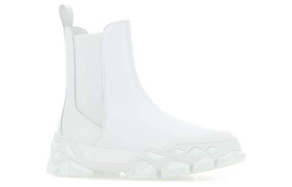 Jimmy Choo Balenciaga Triple S 'White Ankle Boot' DIAMONDXCHELSEAFSQMXWHIMIX