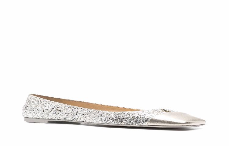 Jimmy Choo Ballerine Pre_Gisela Flat 'Platinum 44' 圖 2