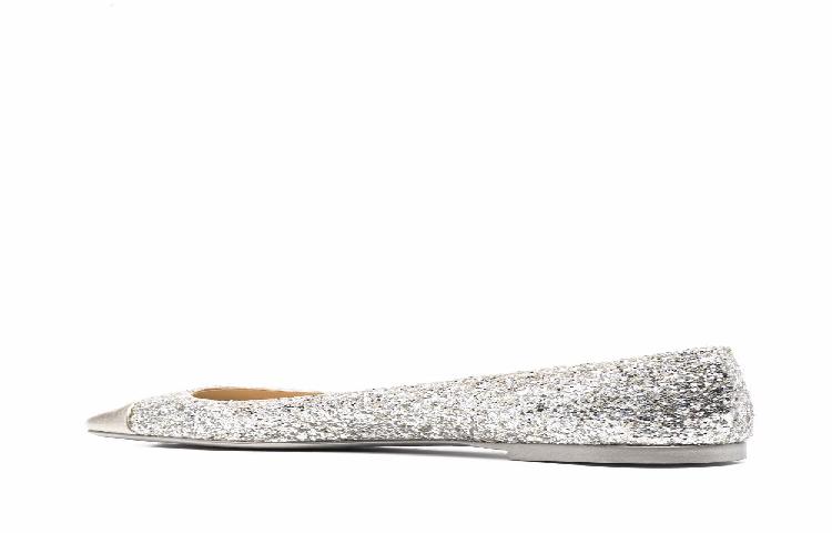 Jimmy Choo Ballerine Pre_Gisela Flat 'Platinum 44' 圖 3
