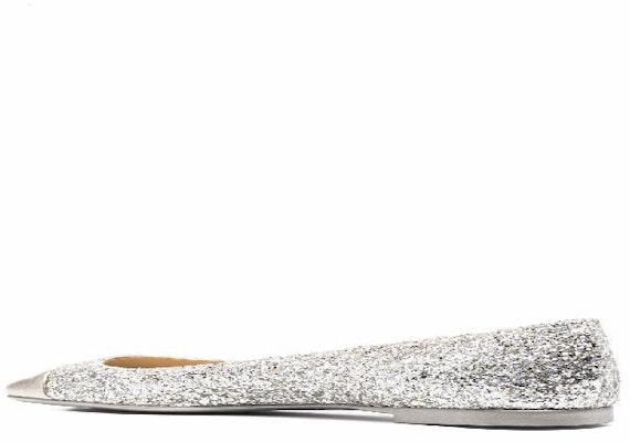 Jimmy Choo Ballerina Pre_Gisela Rata 'Platinum 44' GISELA-FLAT-ZYS_PLATINUM Lookbook Jimmy Choo Ballerina Pre_Gisela Rata 'Platinum 44' GISELA-FLAT-ZYS_PLATINUM