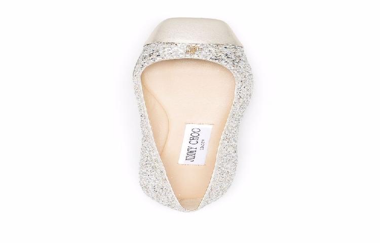 Jimmy Choo Ballerine Pre_Gisela Flat 'Platinum 44' 圖 4