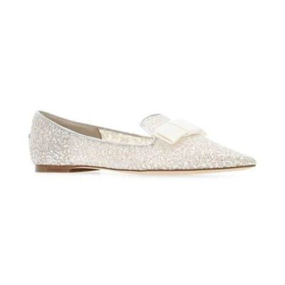 Jimmy Choo Ballet Loafers 70 'Metallic Silver'