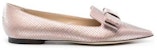Jimmy Choo Ballet Loafers '74' GALATAIBALLETPINK