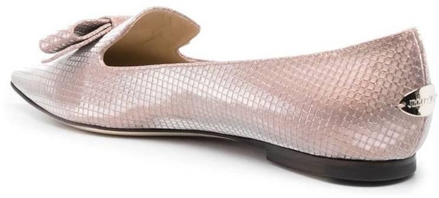 Jimmy Choo Ballet Loafers '74' GALATAIBALLETPINK 1