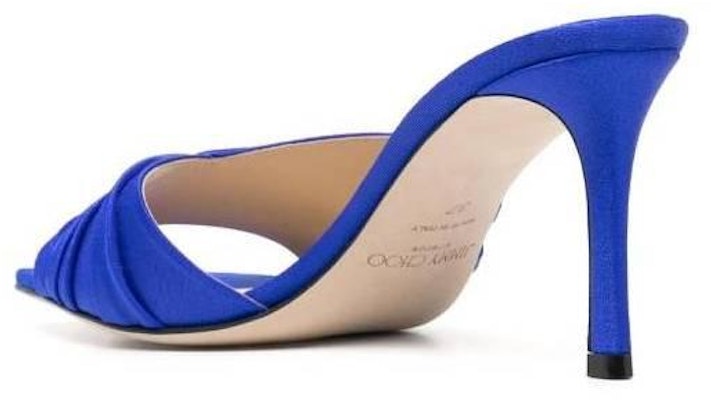 Jimmy Choo 紫外光色Basil Mule 75 女鞋 BASILMULE75BIUULTRAVIOLET Sizing Jimmy Choo 紫外光色Basil Mule 75 女鞋 BASILMULE75BIUULTRAVIOLET