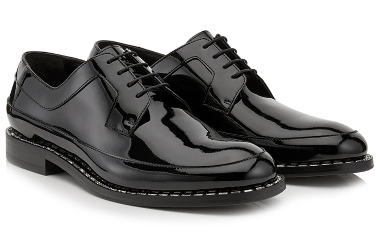 Jimmy Choo Beni Loafer 'Black Crystal Detail' 圖 2