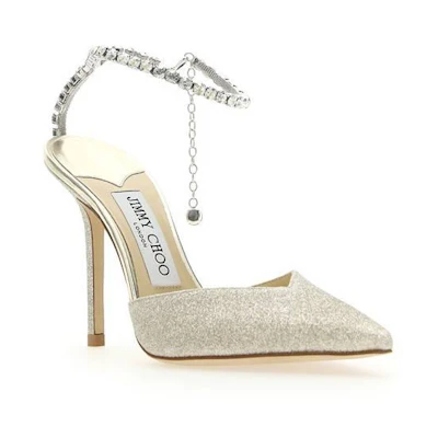 Jimmy Choo Crystal High Heel JW 'Platinum Crystal'