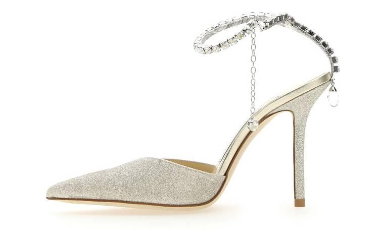 Jimmy Choo Crystal High Heel JW 'Platinum Crystal' 圖 2