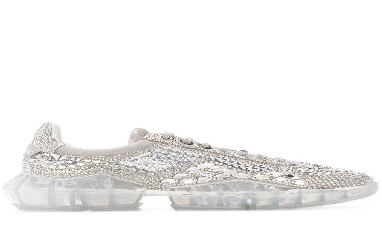 Jimmy Choo DIAMOND 'Silver Crystal' DIAMOND-FWIHCRYSTAL