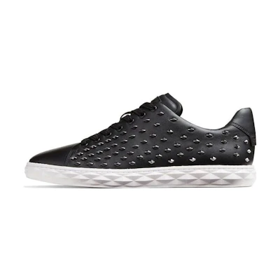 Jimmy Choo Diamond Mid 'Simplistic Black Leather'