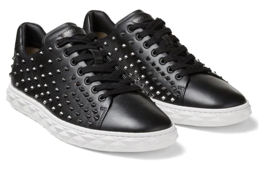 Jimmy Choo Diamond Mid 'Simplistic Black Leather' 圖 2