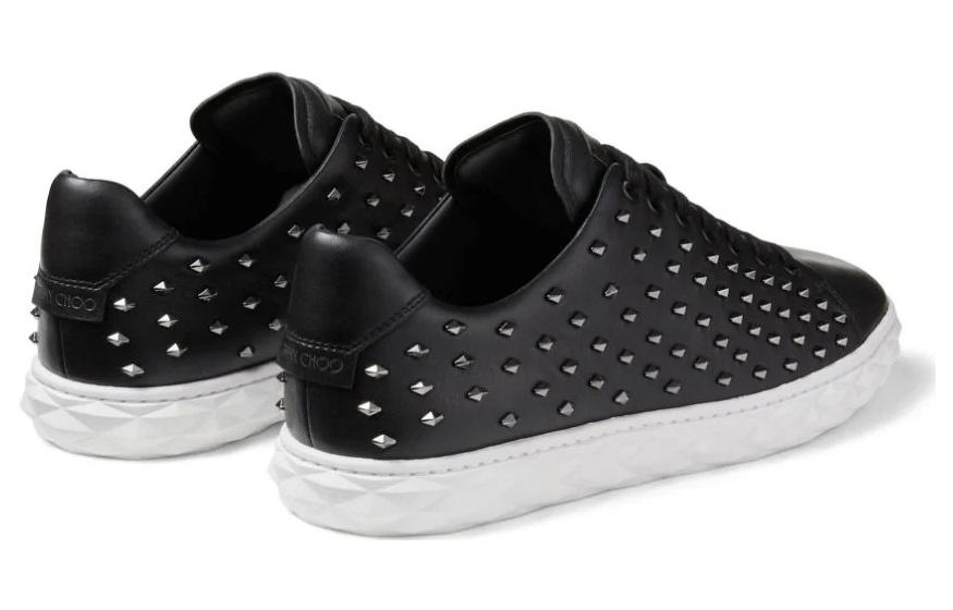 Jimmy Choo Diamond Mid 'Simplistic Black Leather' 圖 3