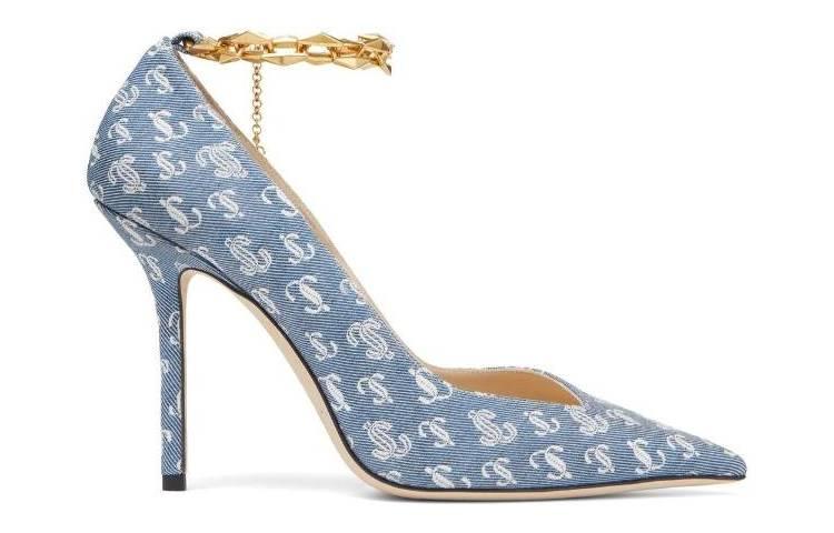 Jimmy Choo Diamond Talura 100 'AHK Denim Blue'