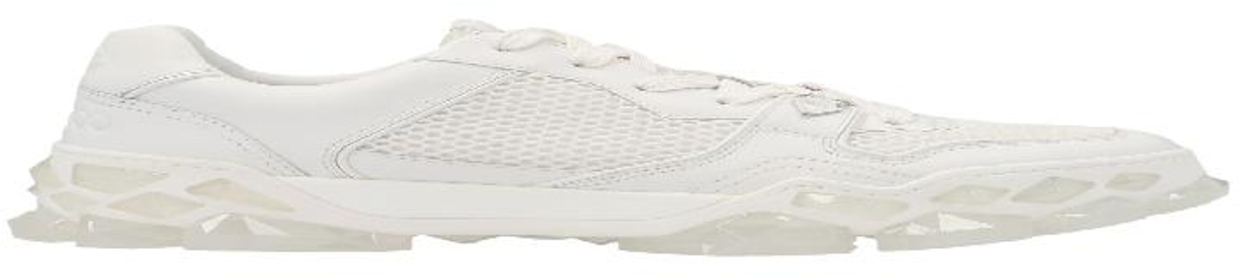 Jimmy Choo Diamond X Trainer 'White Mix' DIAMONDXTRAINERMVZKXWHITEMIX Buy Jimmy Choo Diamond X Trainer 'White Mix' DIAMONDXTRAINERMVZKXWHITEMIX