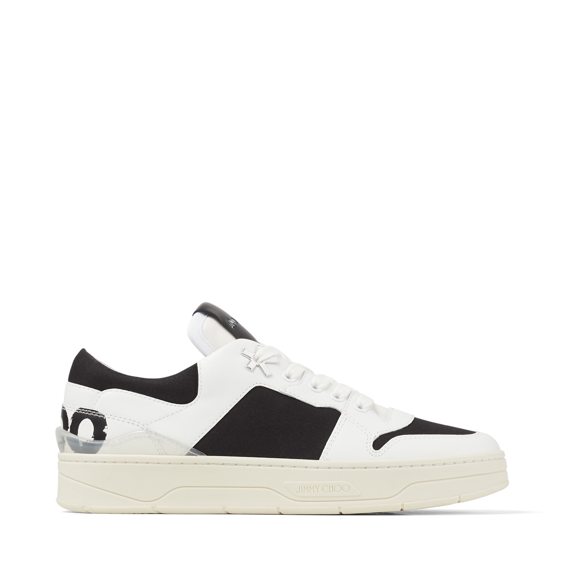 Jimmy Choo Eric Haze x Florent 'White and Black with Reflective Sole' j000847286