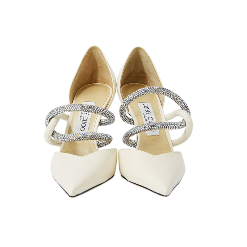 Jimmy Choo Fall/Winter 2021 'White High Heels' 圖 4