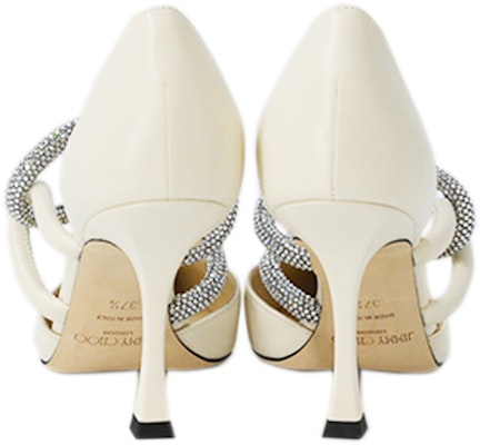 Jimmy Choo Fall/Winter 2021 'White High Heels' LUIS-90-AQW-LATTE/CRYSTAL Purchase Jimmy Choo Fall/Winter 2021 'White High Heels' LUIS-90-AQW-LATTE/CRYSTAL