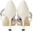 Purchase Jimmy Choo Musim Luruh/Sejuk 2021 'Kasut Tumit Tinggi Putih' LUIS-90-AQW-LATTE/CRYSTAL