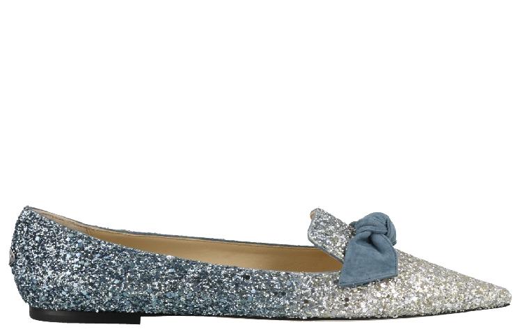 Jimmy Choo Flat 'Blue'