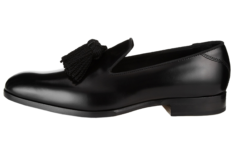 Jimmy Choo Foxley 'Tassel Black' FOXLEYSFT010003