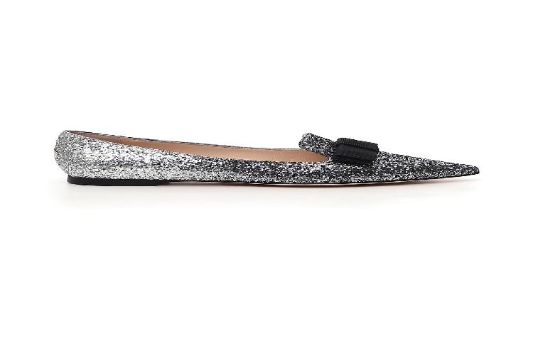 Jimmy Choo GALAV BANTH Silver Flat 'Anthracite Silver' 圖 2