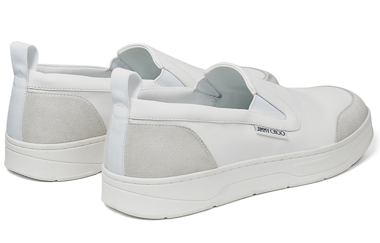 Jimmy Choo Hawaii Slip On White 'Calfskin and Suede' 圖 3